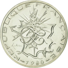 Coin, France, Mathieu, 10 Francs, 1980, Piéfort, MS(65-70), Silver, KM:P507