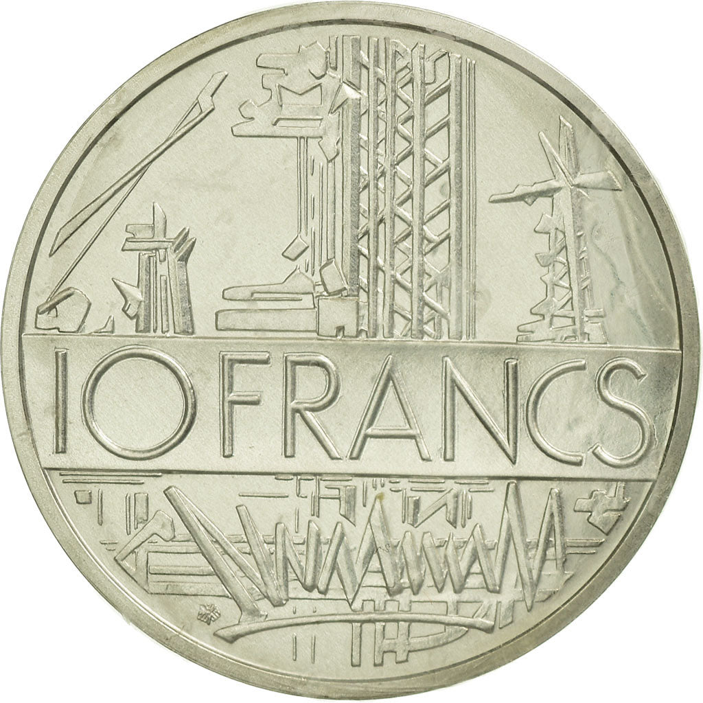 Coin, France, Mathieu, 10 Francs, 1980, Piéfort, MS(65-70), Silver, KM:P507