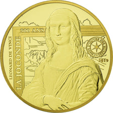 France, Monnaie de Paris, 50 Euro, La Joconde - Léonard de Vinci, 2019, FDC, Or