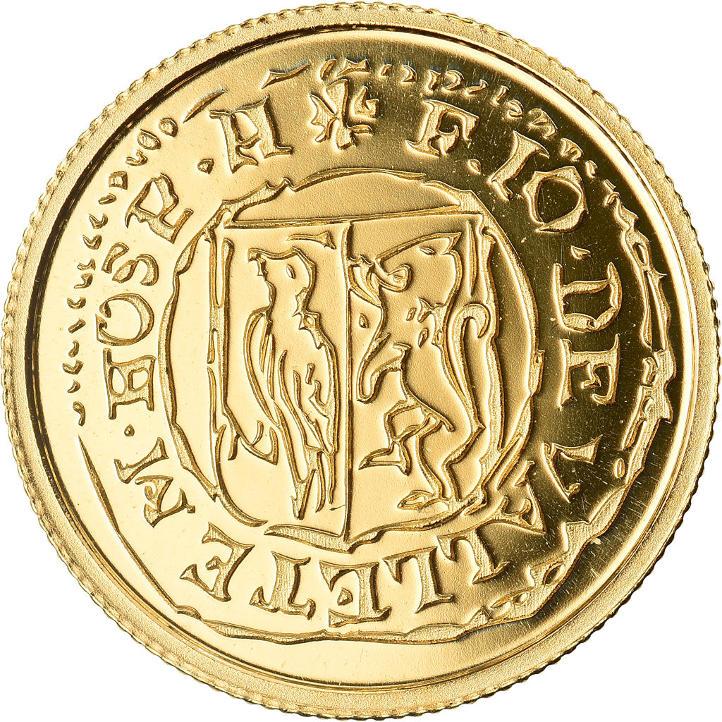 Malta, 5 Euro, 2013, MS(65-70), Złoto