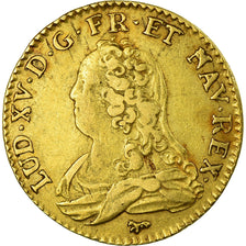 Moneta, Francja, Louis XV, Louis d'or aux lunettes, Louis d'Or, 1726, Paris