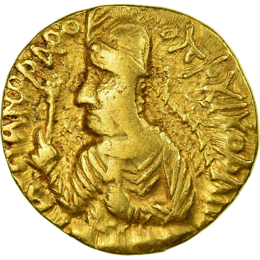 Coin, Kushan Empire, Huvishka, Dinar, 151-190, VF(30-35), Gold
