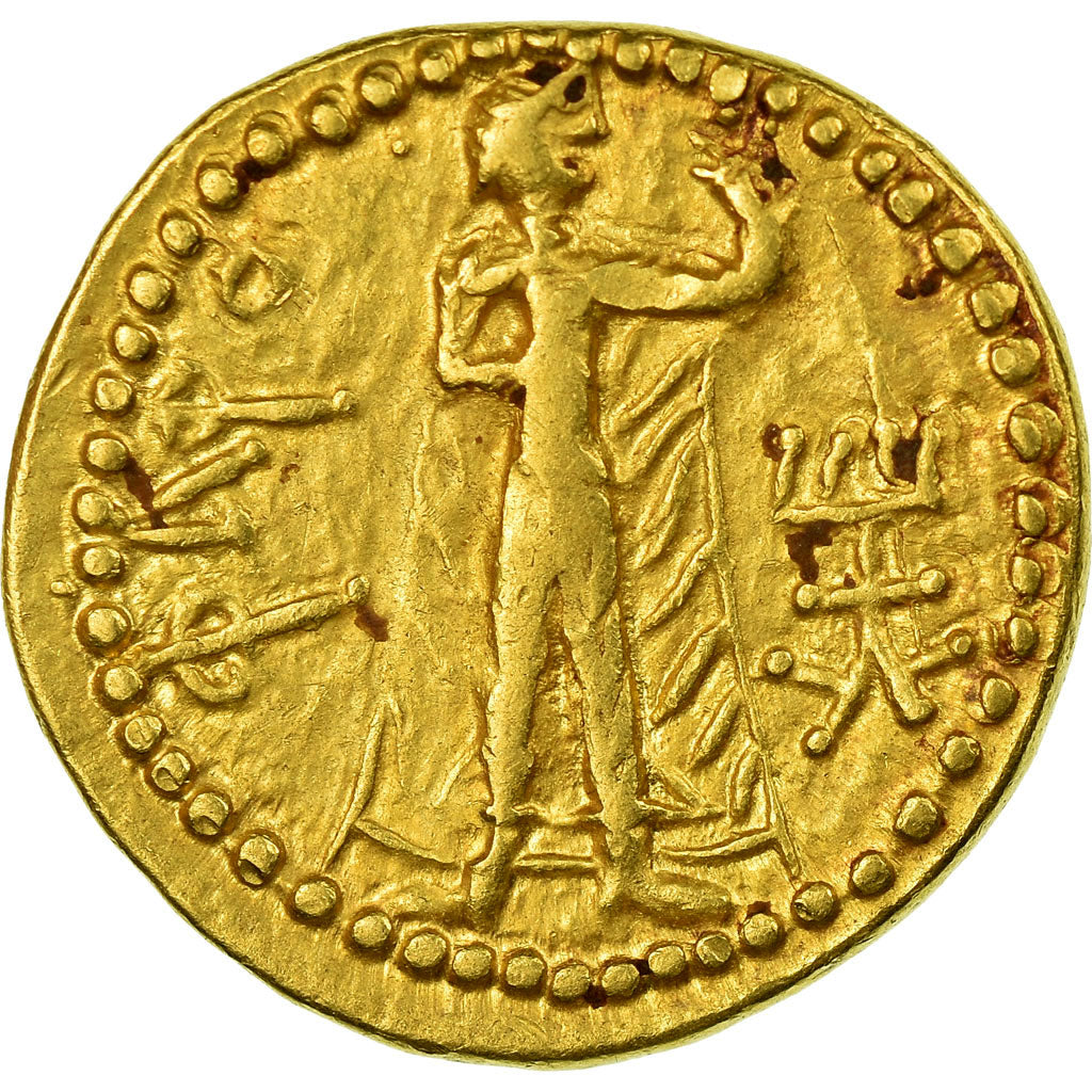 Coin, Kushan Empire, Huvishka, Dinar, 151-190, VF(30-35), Gold