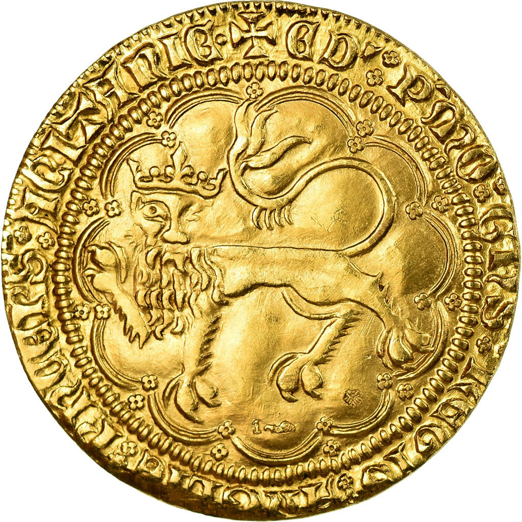 Coin, France, Refrappe Léopard d'Or, Medal, MS(63), Gold