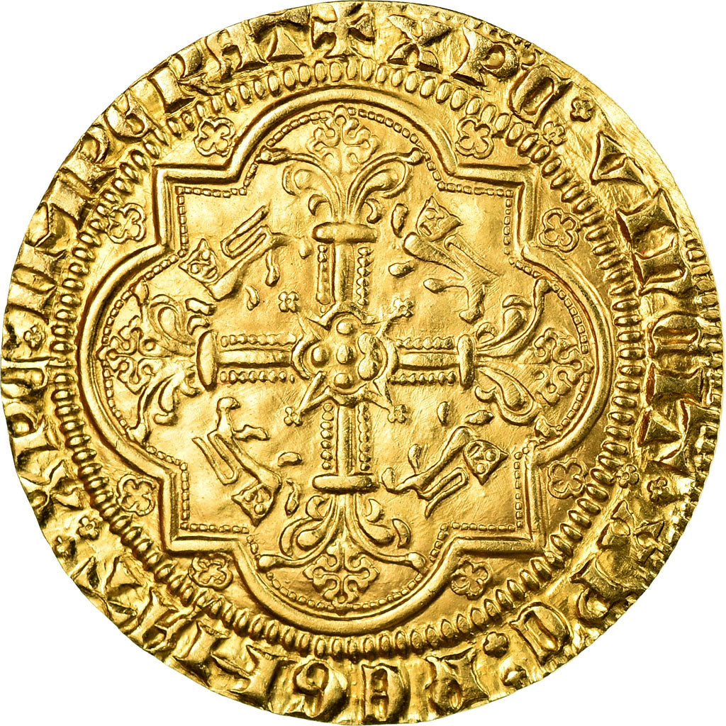 Coin, France, Refrappe Léopard d'Or, Medal, MS(63), Gold