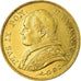 Moneta, DEPARTAMENTY WŁOSKIE, PAPAL STATES, Pius IX, 20 Lire, 1866, Rome