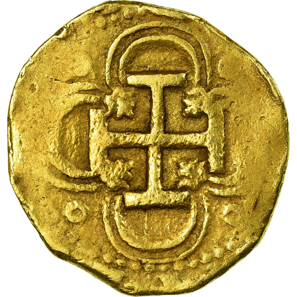 Coin, Spain, 2 Escudos, Seville, VF(30-35), Gold
