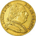 Moneta, Francia, Louis XVIII,  20 Francs, 1815, London, BB, Oro, KM 706.7