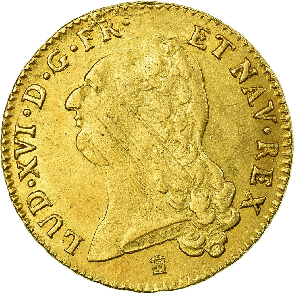 Coin, France, Louis XVI, Double louis d'or à la tête nue, 1788, Bordeaux