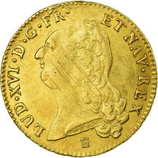 Coin, France, Louis XVI, Double louis d'or à la tête nue, 1788, Bordeaux