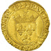 Coin, France, François Ier, Ecu d'or, Lyons, EF(40-45), Gold, Duplessy:775
