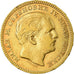Coin, Serbia, Milan I, 20 Dinara, 1879, EF(40-45), Gold, KM:14