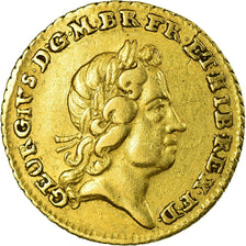 Monnaie, Grande-Bretagne, George I, 1/4 Guinea, 1718, TTB, Or, KM:555
