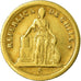 Coin, Chile, Peso, 1864, Santiago, VF(30-35), Gold, KM:133