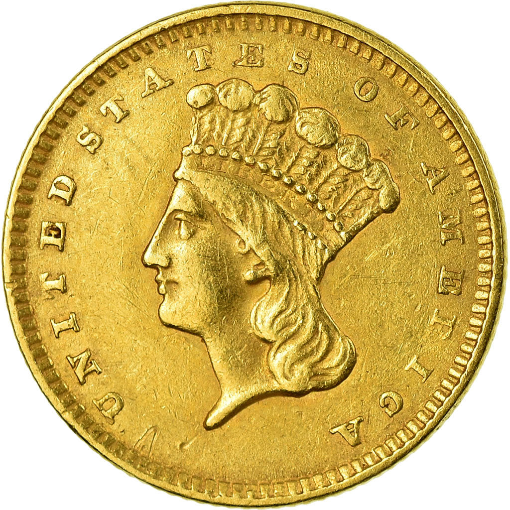 Coin, United States, Indian Head - Type 3, Dollar, 1856, U.S. Mint