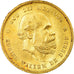 Coin, Netherlands, William III, 10 Gulden, 1885, AU(55-58), Gold, KM:106