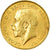 Coin, Great Britain, George V, 1/2 Sovereign, 1914, AU(55-58), Gold, KM:819