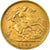 Coin, Great Britain, Edward VII, 1/2 Sovereign, 1905, EF(40-45), Gold, KM:804