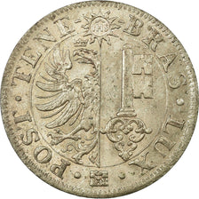 Coin, SWISS CANTONS, GENEVA, 10 Centimes, 1844, Genève, MS(60-62), Billon