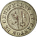 Coin, SWISS CANTONS, GENEVA, 6 Deniers, 1817, AU(55-58), Billon, KM:115