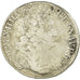 Moneta, Francja, Louis XIV, Écu aux 3 couronnes, Ecu, 1710, Nantes, F(12-15)