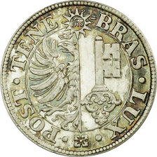 Coin, SWISS CANTONS, GENEVA, Centime, 1839, Prooflike, MS(63), Silver, KM:125a