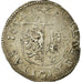 Coin, SWISS CANTONS, GENEVA, 12 Sols, 1 Gulden, 1654, EF(40-45), Silver, KM:45