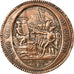 Moeda, França, Monneron, 5 Sols, 1792, Birmingham, EF(40-45), Bronze, KM:Tn31