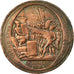 Moneta, Francja, Monneron, 5 Sols, 1792, Birmingham, VF(20-25), Bronze, KM:Tn34