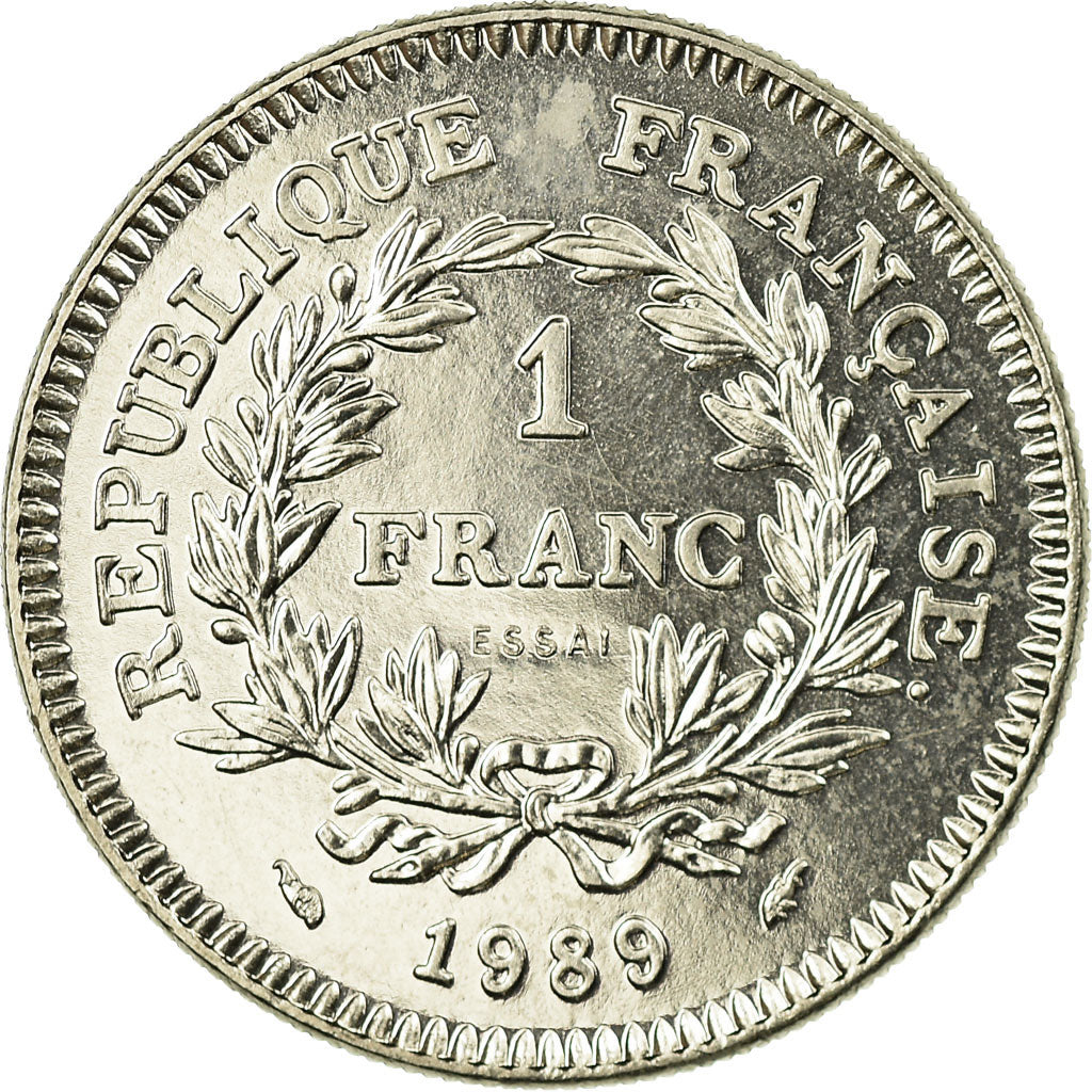 Coin, France, États généraux, Franc, 1989, Paris, ESSAI, MS(63), Nickel