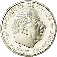 Moneda, Francia, Charles de Gaulle, Franc, 1988, Paris, ESSAI, SC, Níquel