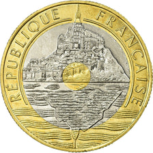 Coin, France, Mont Saint Michel, 20 Francs, 1992, Paris, ESSAI, MS(63)