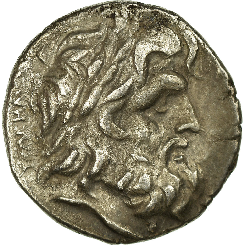 Coin, Thessaly, Thessalian Confederation (196-146 BC), Zeus, Double Victoriatus