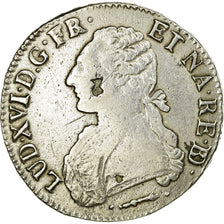Francia, Louis XVI, Écu de Béarn aux branches d'olivier, 1782, Pau, BC, KM 572