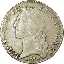 Monnaie, France, Louis XV, Écu au bandeau, Ecu, 1765, Bayonne, TB, Argent