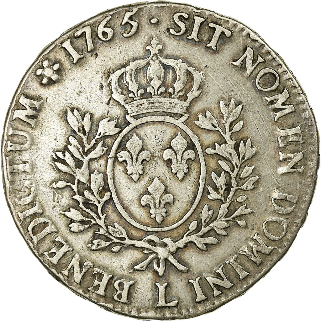 Monnaie, France, Louis XV, Écu au bandeau, Ecu, 1765, Bayonne, TB, Argent