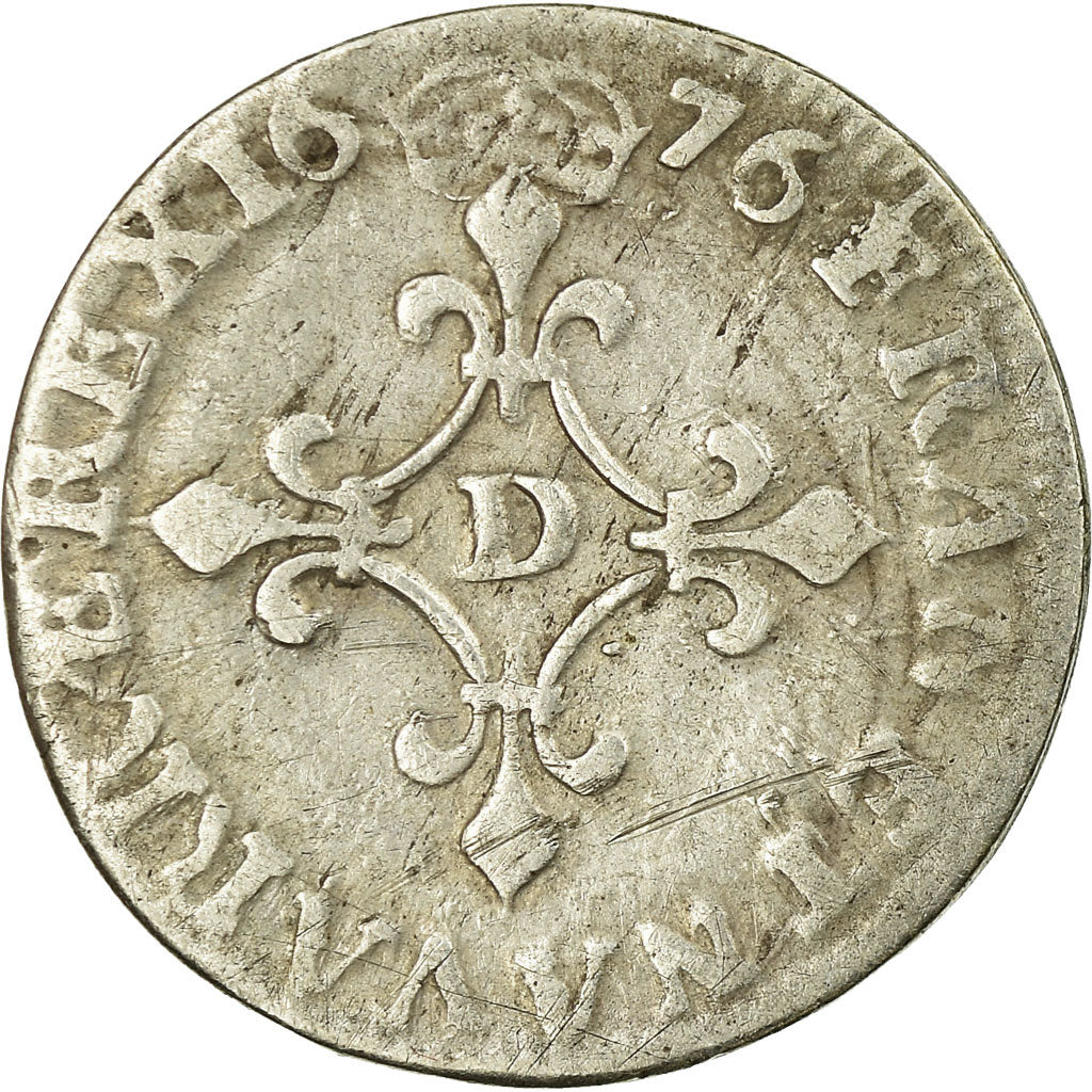 Moneta, Francia, Louis XIV, 4 Sols dits « des Traitants », 4 Sols, 1676