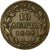Coin, Greece, Othon, 10 Lepta, 1848, Athens, VF(30-35), Copper, KM:29