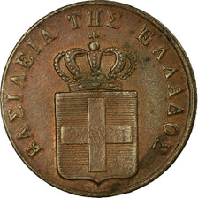 Coin, Greece, Othon, 2 Lepta, 1832, Athens, AU(50-53), Copper, KM:14