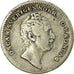 Coin, Sweden, Oscar I, 1/16 Riksdaler, 1848, VF(30-35), Silver, KM:665