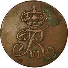 Coin, Norway, 2 Skilling, 1810, VF(30-35), Copper, KM:280.1