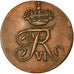 Moneda, Noruega, 2 Skilling, 1810, MBC, Cobre, KM:280.1
