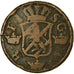 Coin, Sweden, Frederick I, 2 Ore, S.M., 1749, VF(20-25), Copper, KM:437