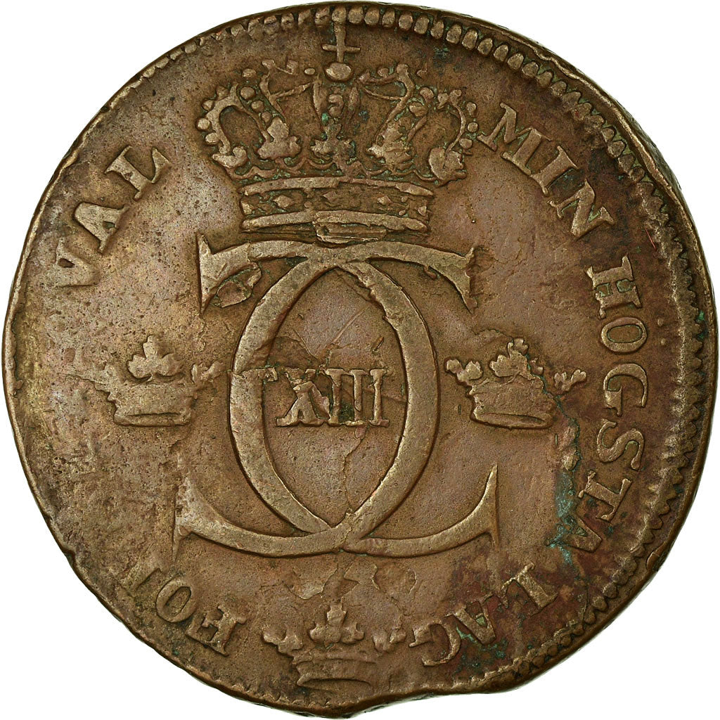 Coin, Sweden, Carl XIII, 1/2 Skilling, 1816, VF(30-35), Copper, KM:590