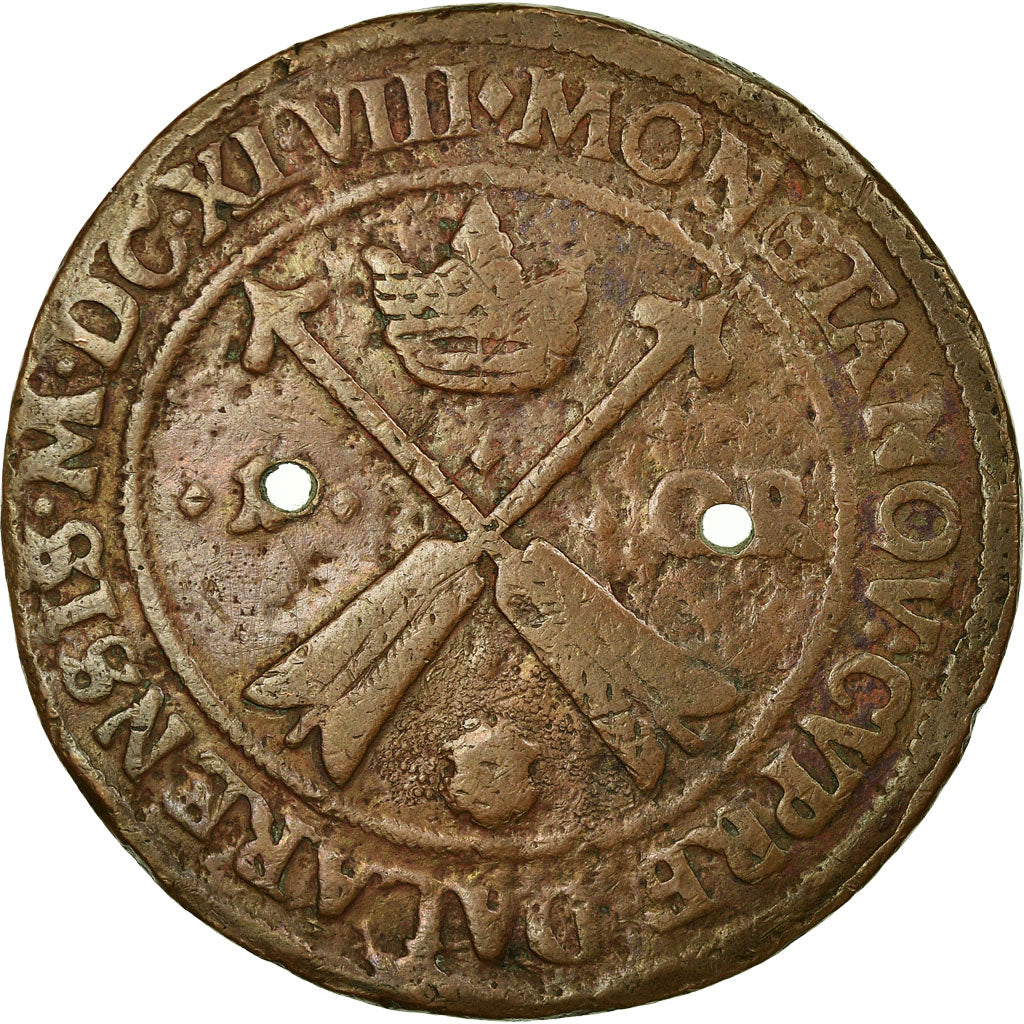 Coin, Sweden, Ore, 1648, Avesta, VF(20-25), Copper, KM:162.2