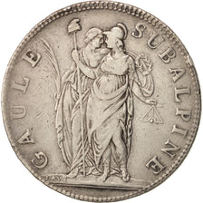 ITALIAN STATES, PIEDMONT, 5 Francs, 1801, KM:4