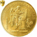 Coin, France, Génie, 20 Francs, 1878, Paris, PCGS, MS65, Gold, KM:825, graded
