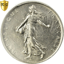 Coin, France, Semeuse, Franc, 1960, Paris, PCGS, MS66, Nickel, KM:925.1, graded