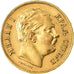 Moneta, Serbia, Milan I, 20 Dinara, 1882, AU(50-53), Złoto, KM:17.1