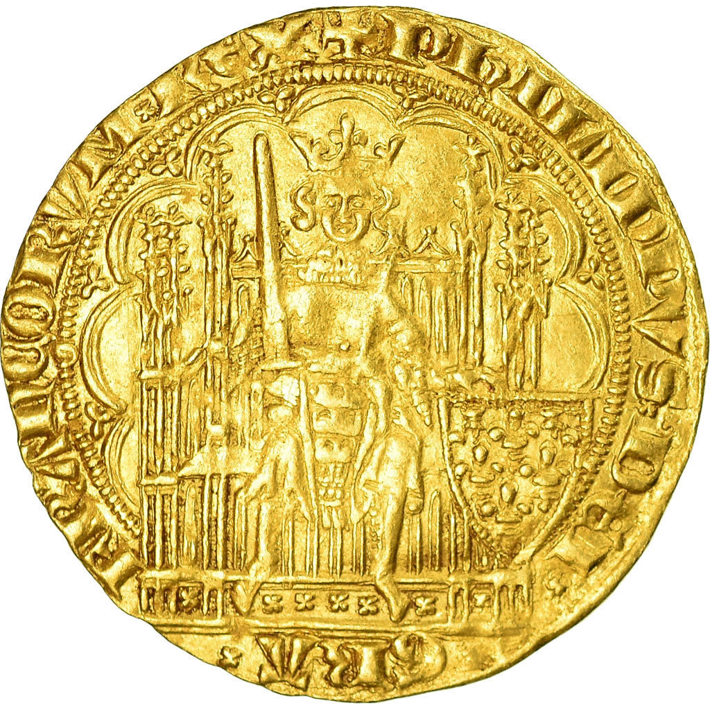 Monnaie, France, Philippe VI, Ecu d'or à la chaise, Ecu d'or, SUP, Or